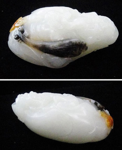 具備多種俄料特征的巧雕把件