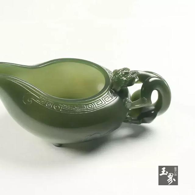 奉匜沃盥見禮儀——玉雕仿古器皿“匜