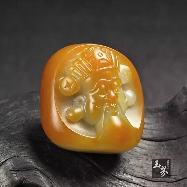 和田玉皮色巧雕之美｜人物篇