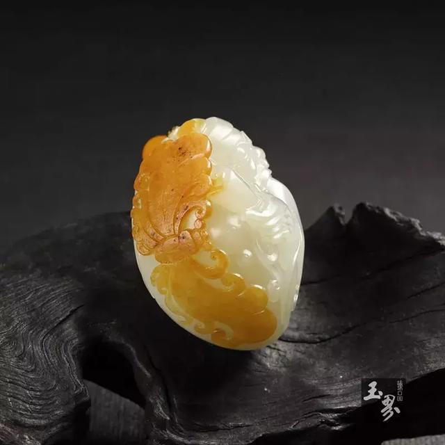 白玉籽料-莊周夢蝶